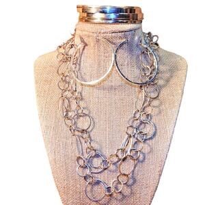 Around Here Necklace Earrings & Bangles Sweet Set